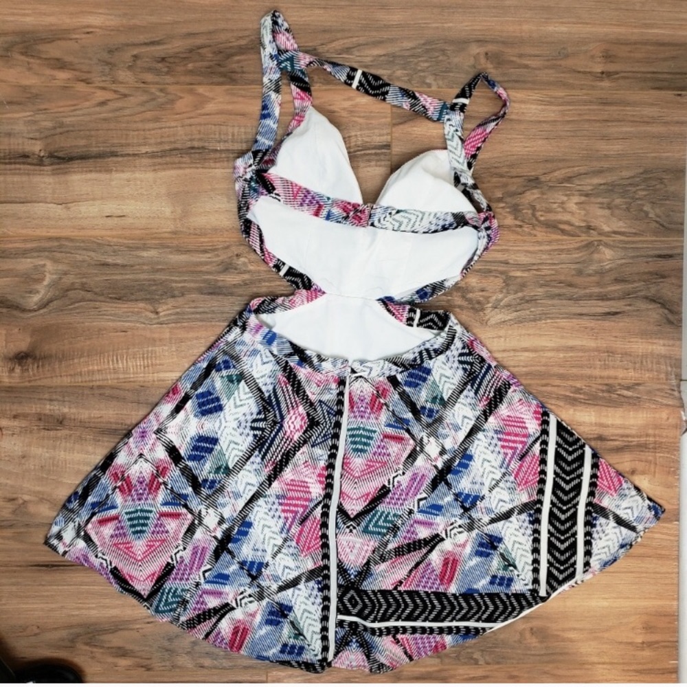 Revolve • NBD X Naven Twins • Paradisco Fit And Flare Dress - Picture 3 of 6